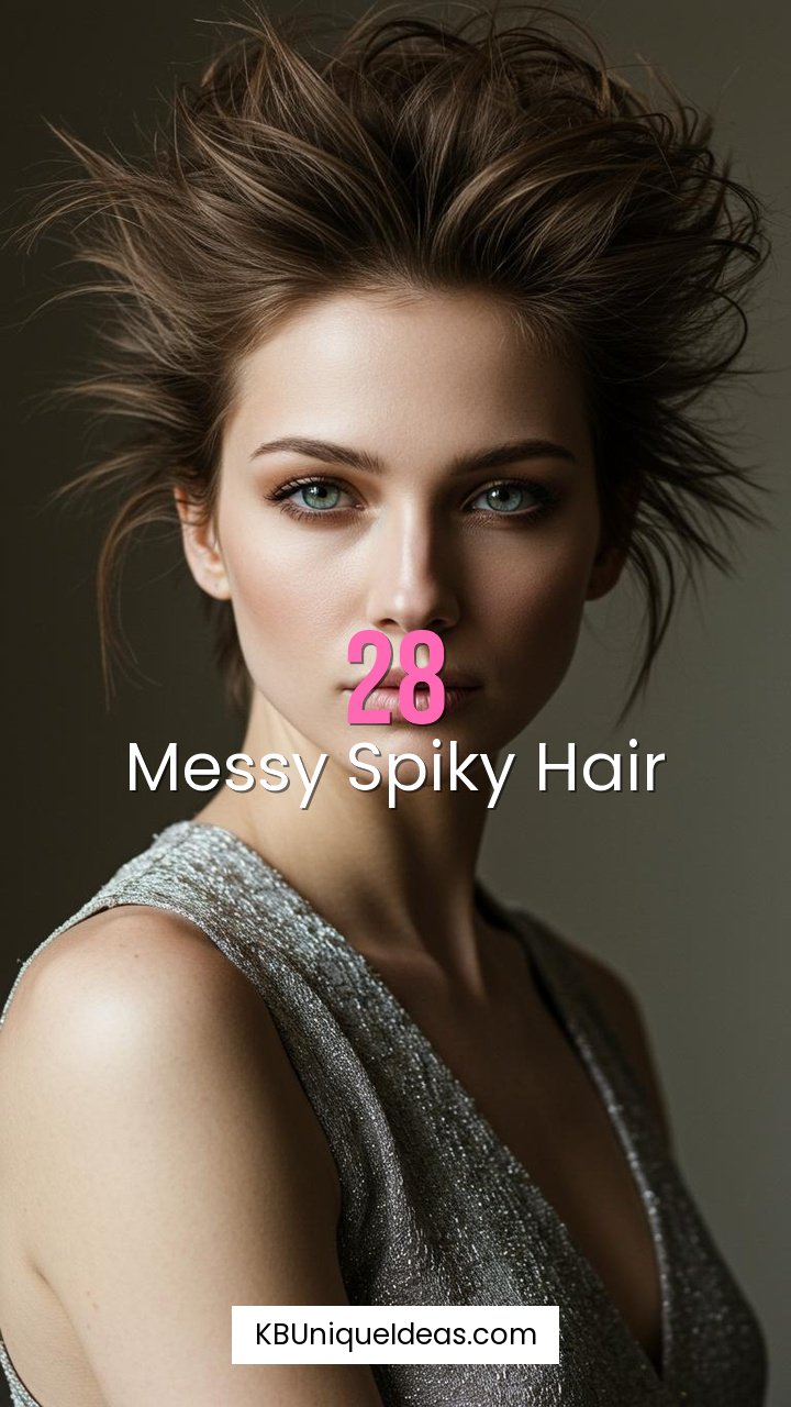 Messy Spiky Hair