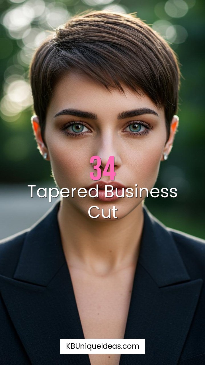 Tapered Business Cut