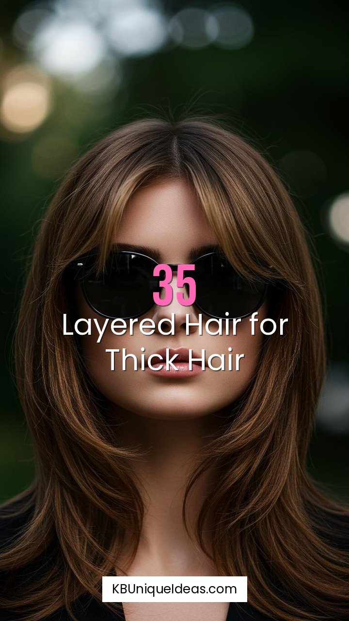 Layered Hair for Thick Hair