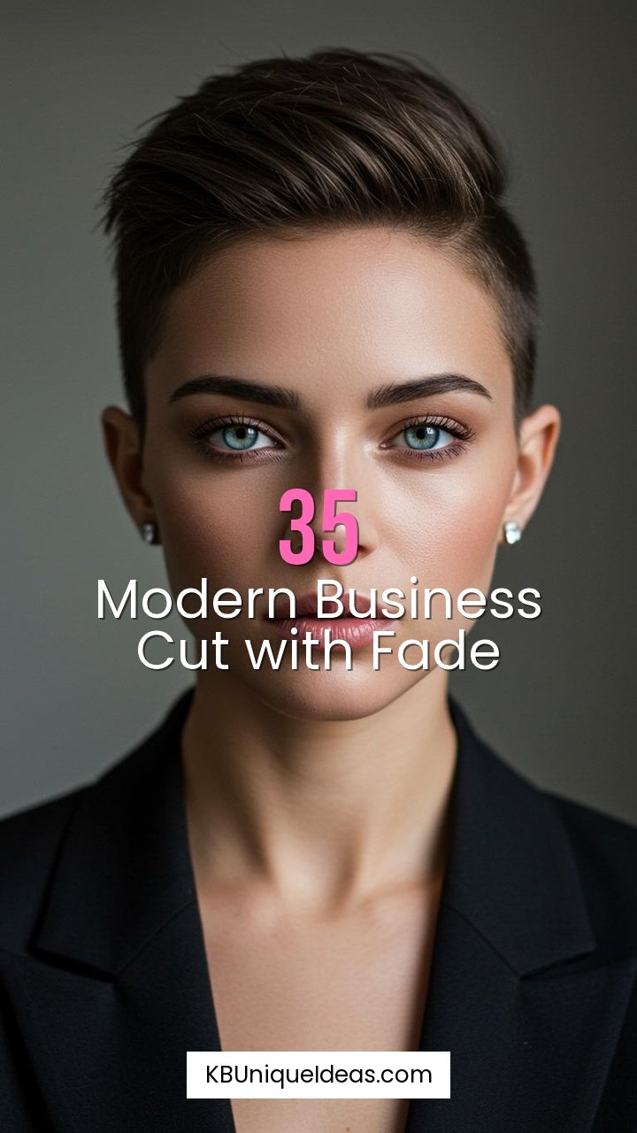 Modern Business Cut with Fade
