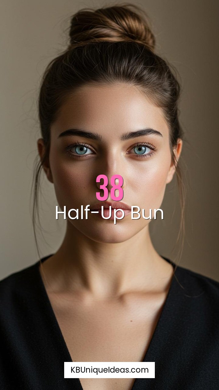 Half-Up Bun