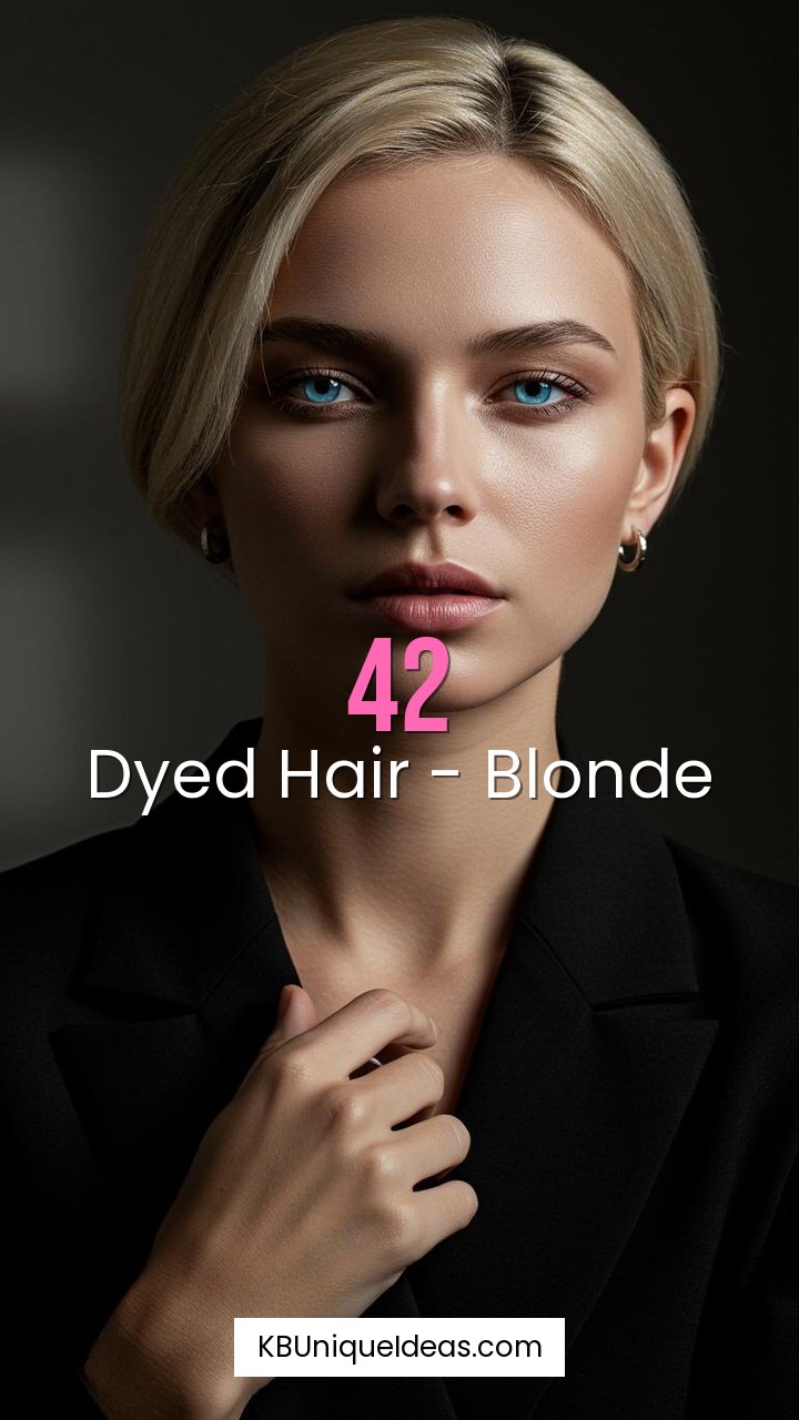 Dyed Hair - Blonde
