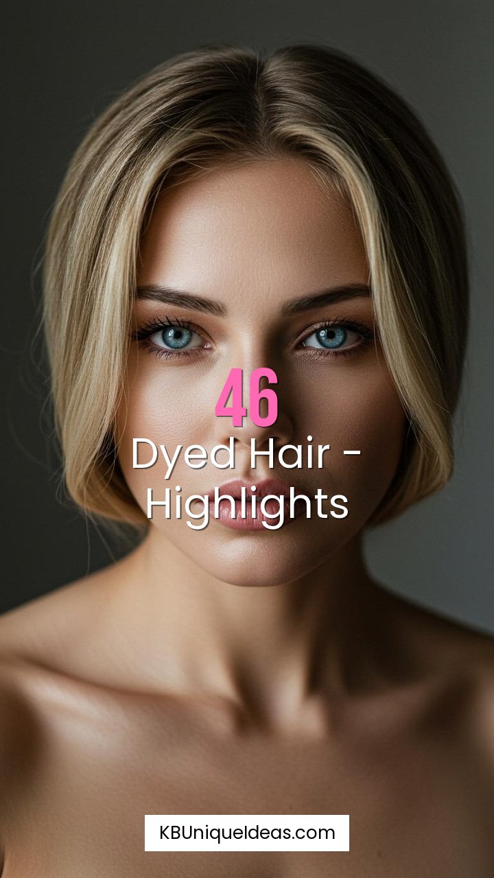 Dyed Hair - Highlights
