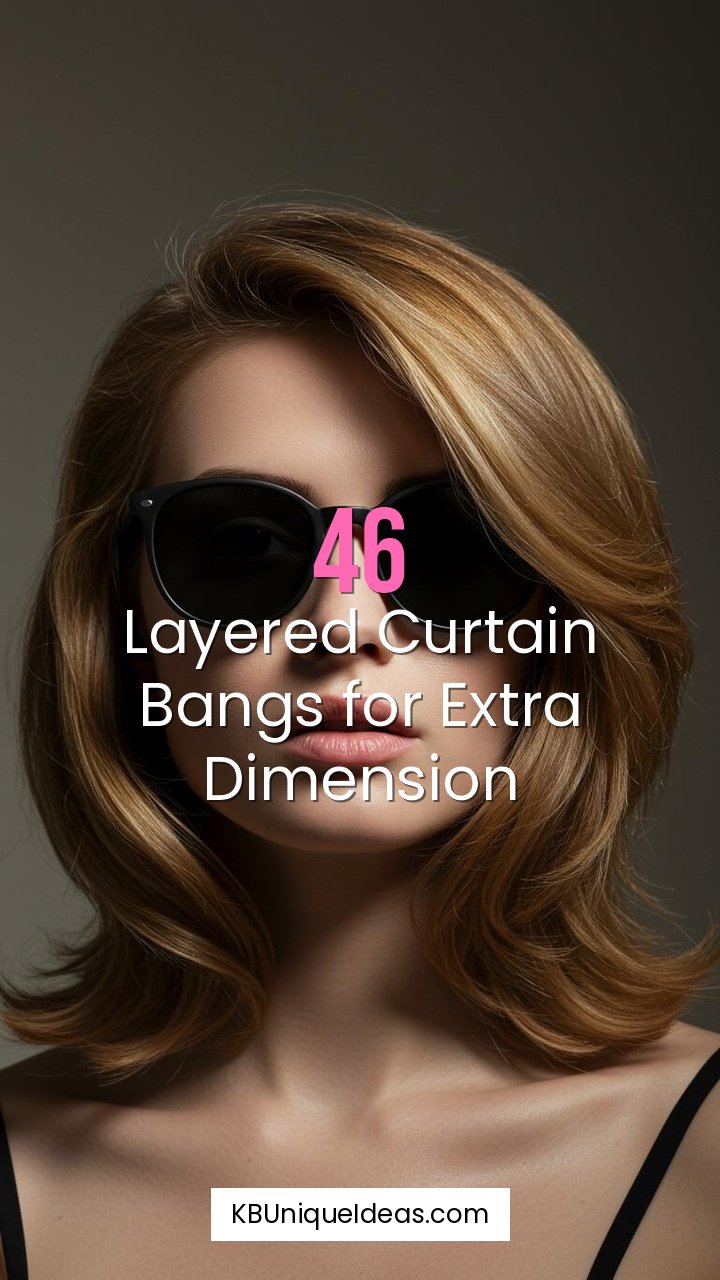 Layered Hair with Face Framing Curls