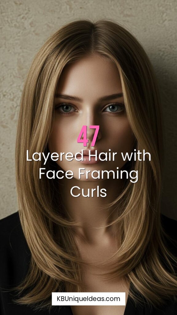 Long Layered Hair with Subtle Butterfly Layers