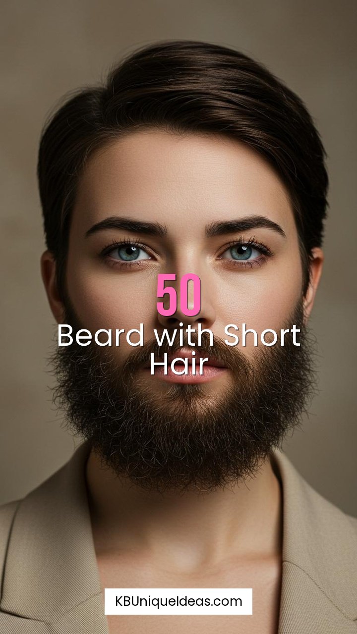 Beard with Short Hair