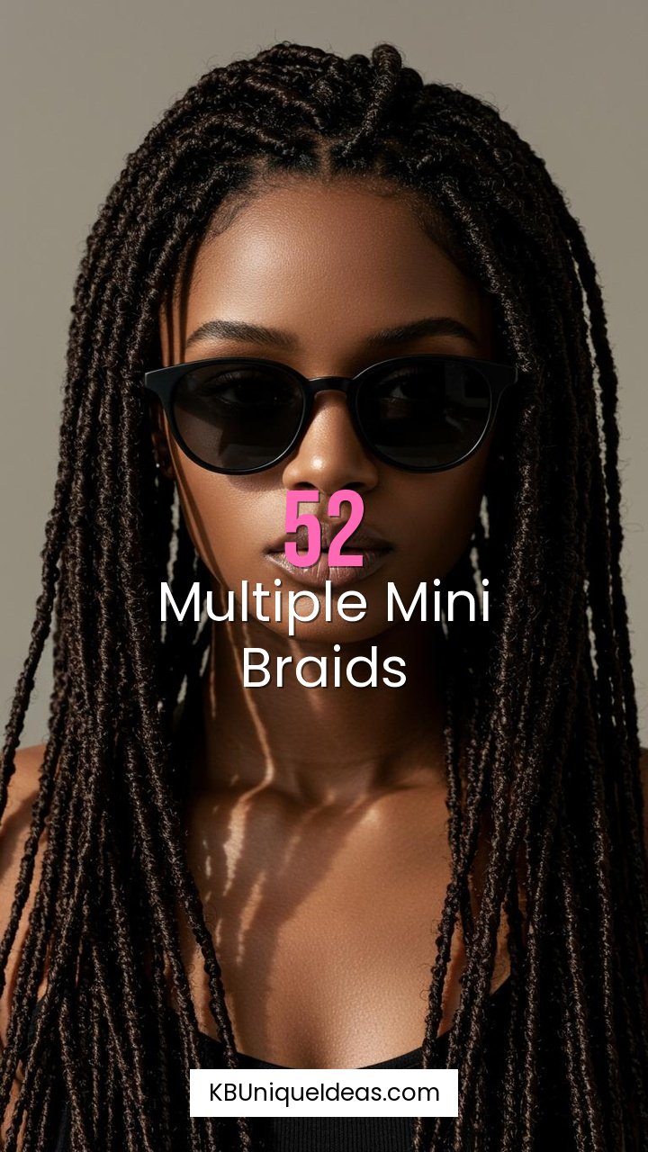 Multiple Mini Braids