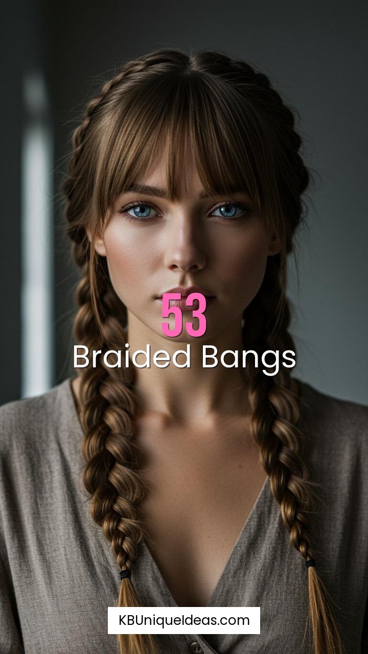 Braided Bangs