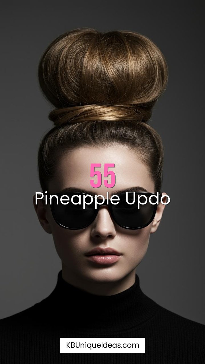 Pineapple Updo
