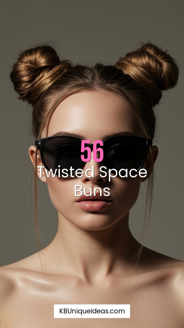Twisted Space Buns