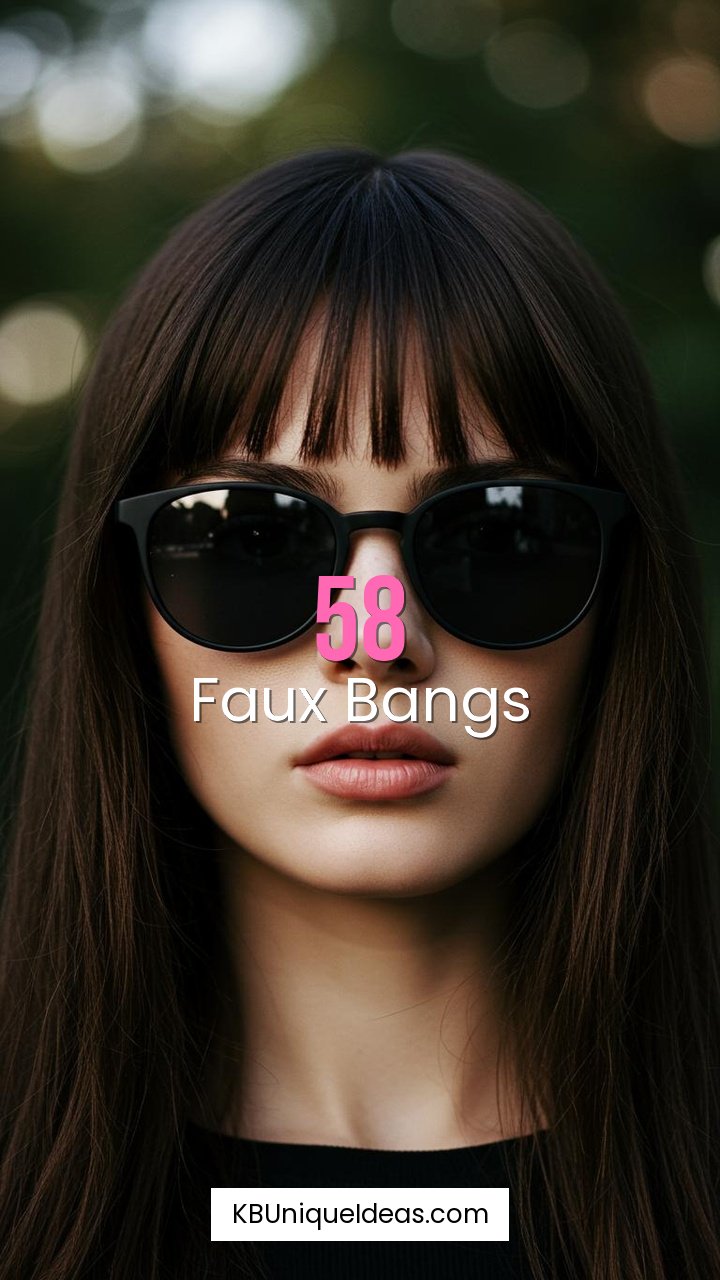 Faux Bangs