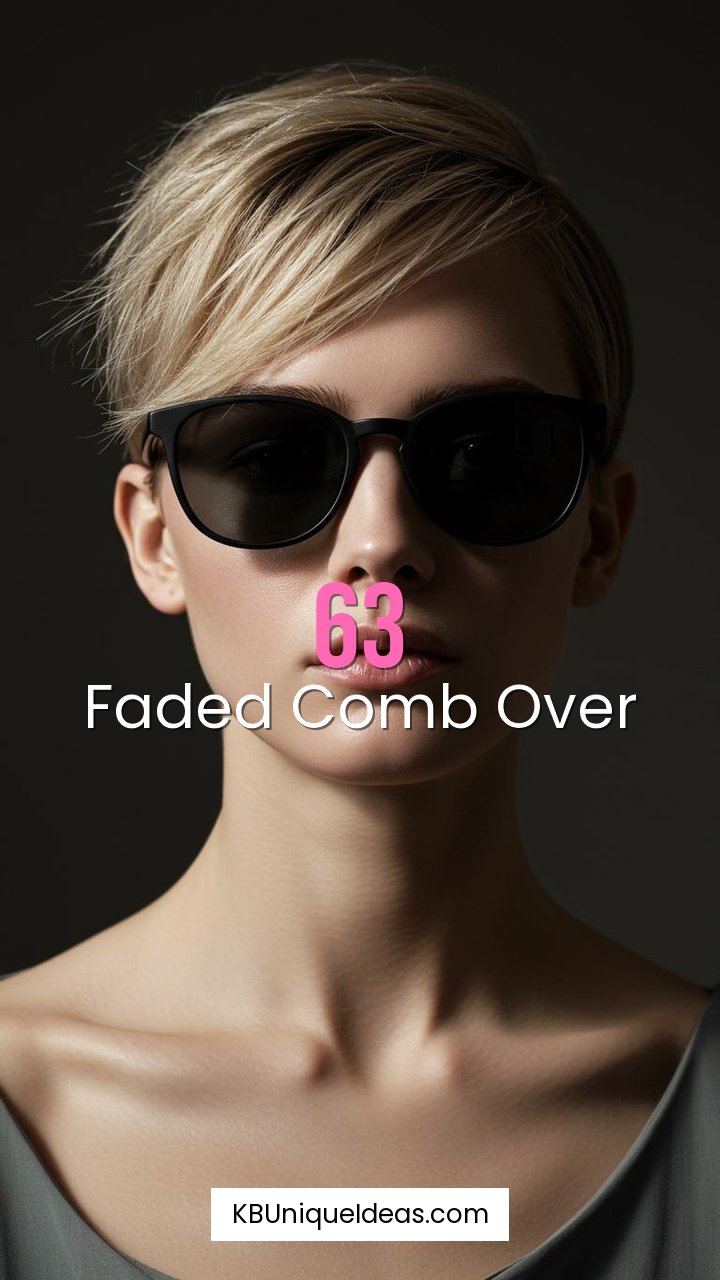 Faded Comb Over