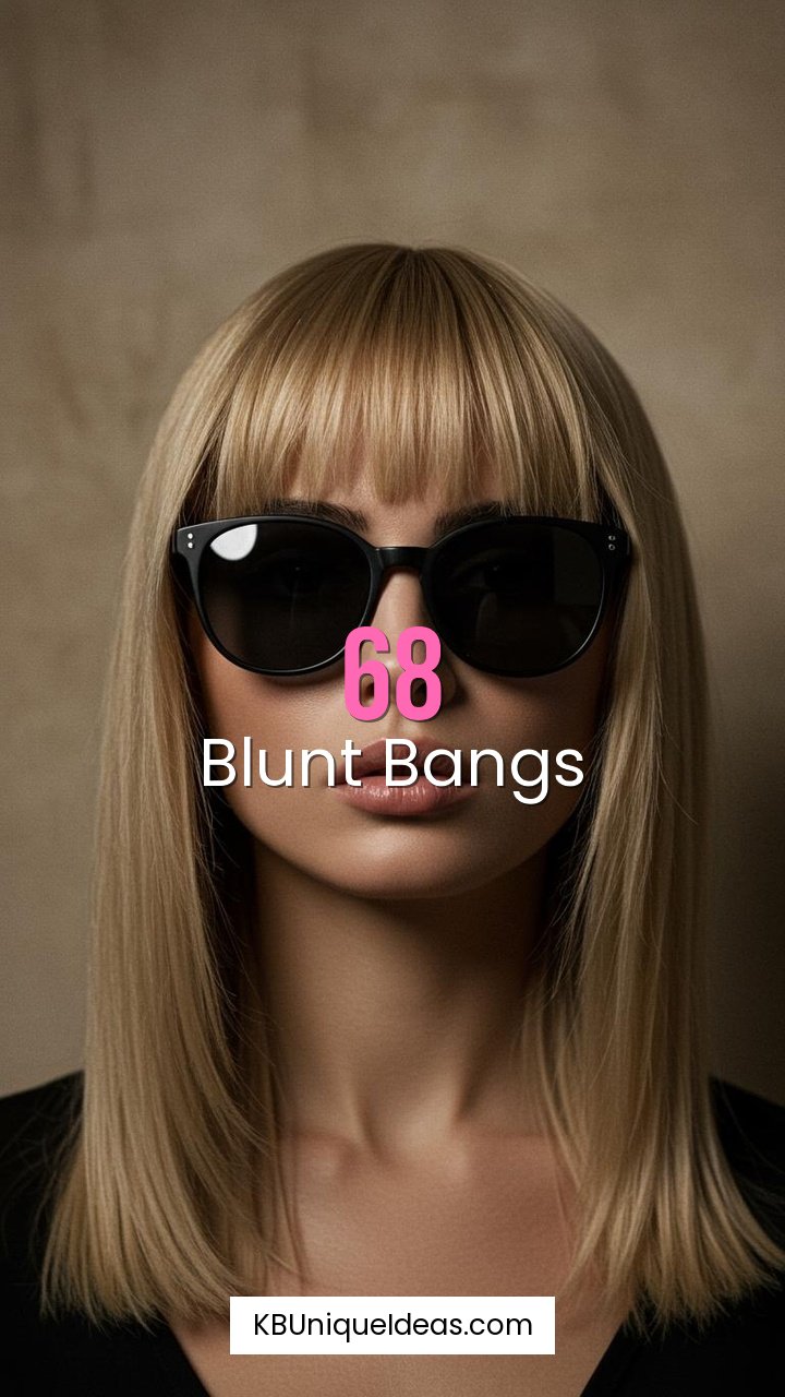 Blunt Bangs