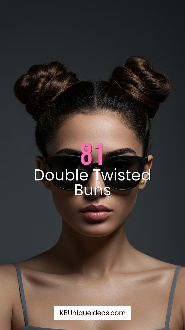 Double Twisted Buns